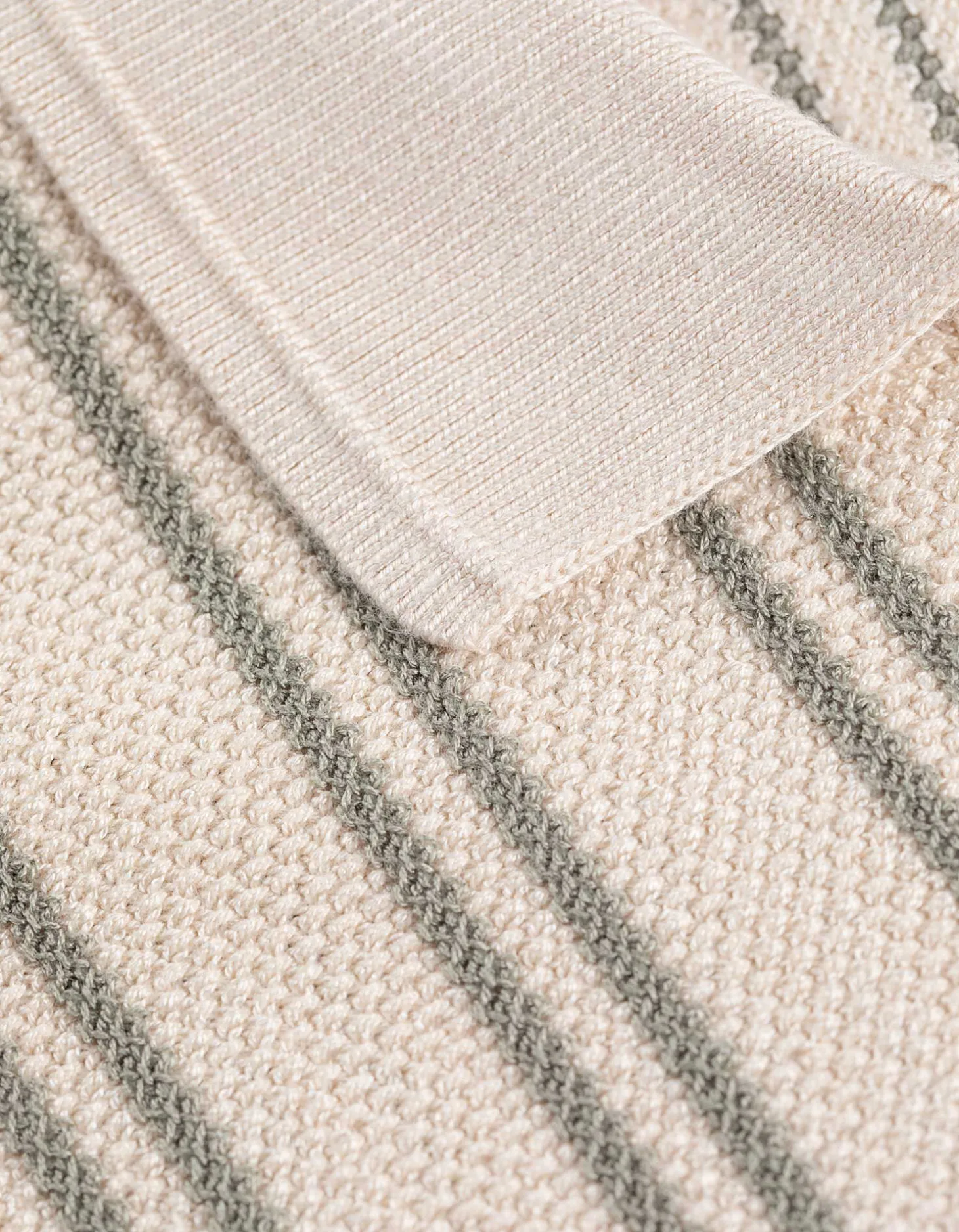 Poloshirt - Strepen - lichtgroen