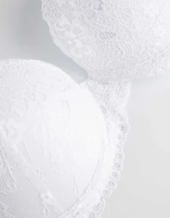 Push-up-bh - met beugel - wit
