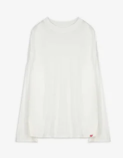 Pyjamashirt - Viscosemix - wit