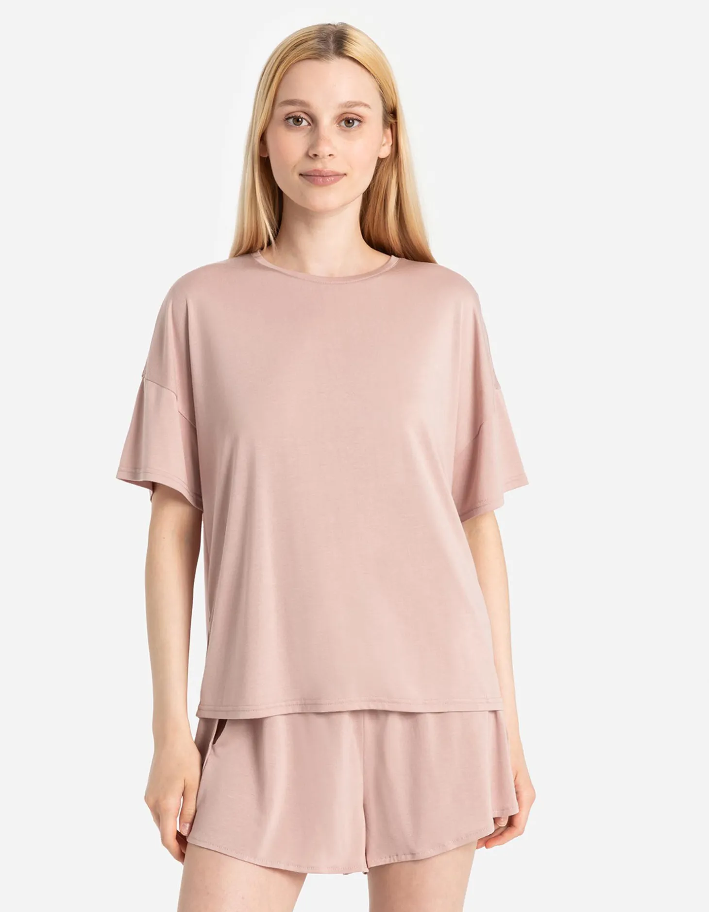 Pyjamashort - Modaal - roze