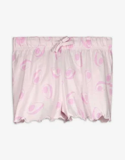 Pyjamashort - Print all-over - lila
