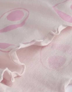 Pyjamashort - Print all-over - lila