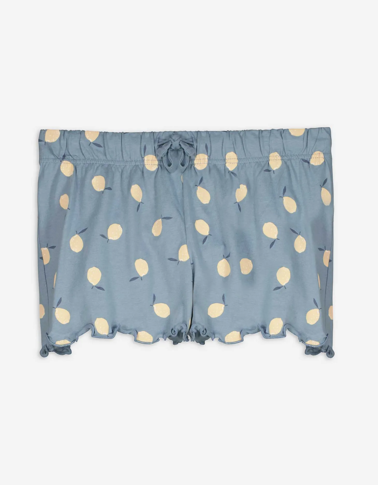 Pyjamashort - Print all-over - blauw