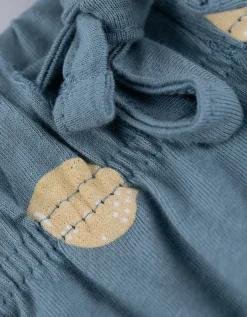 Pyjamashort - Print all-over - blauw