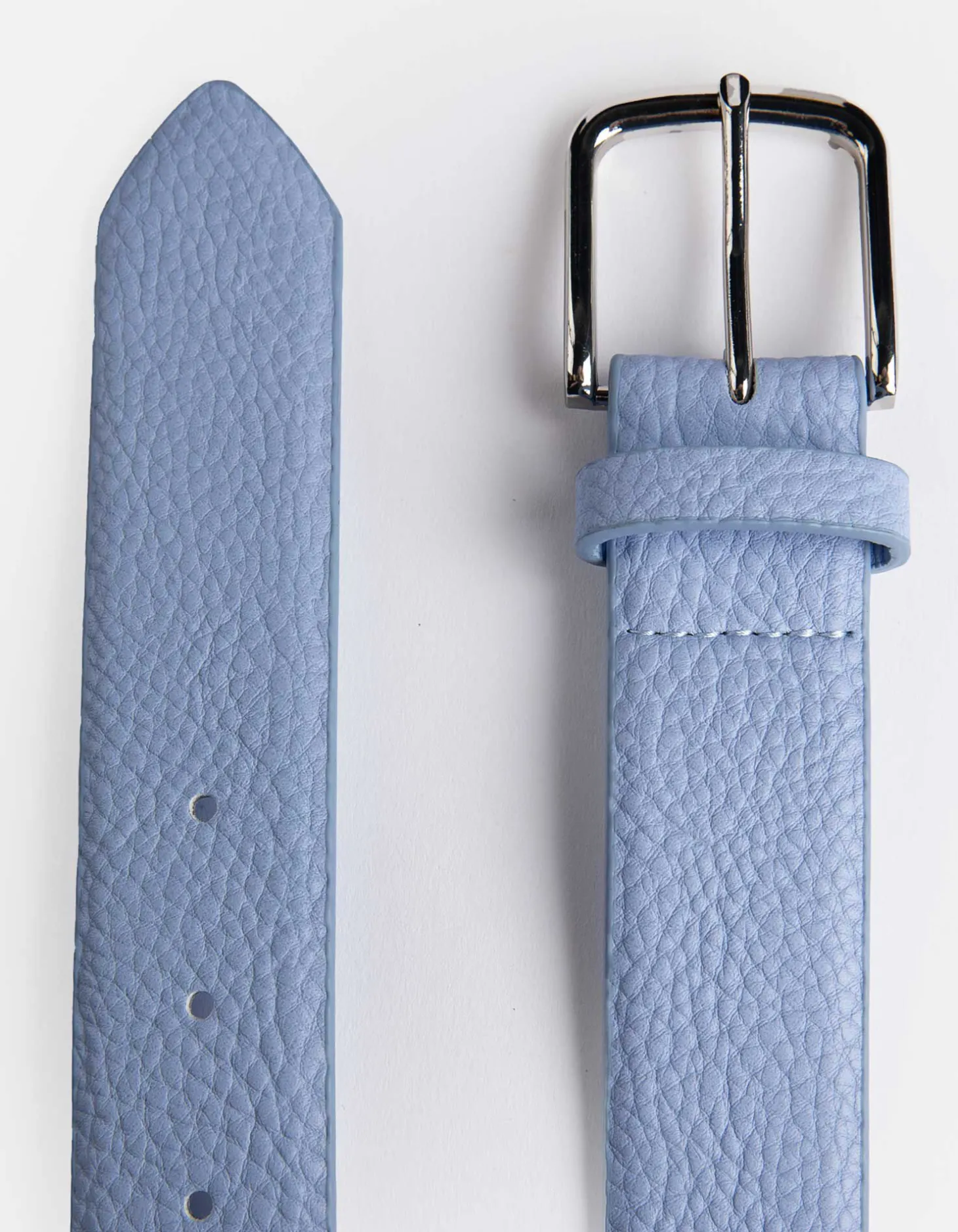 Riem - Imitatieleer - lichtblauw