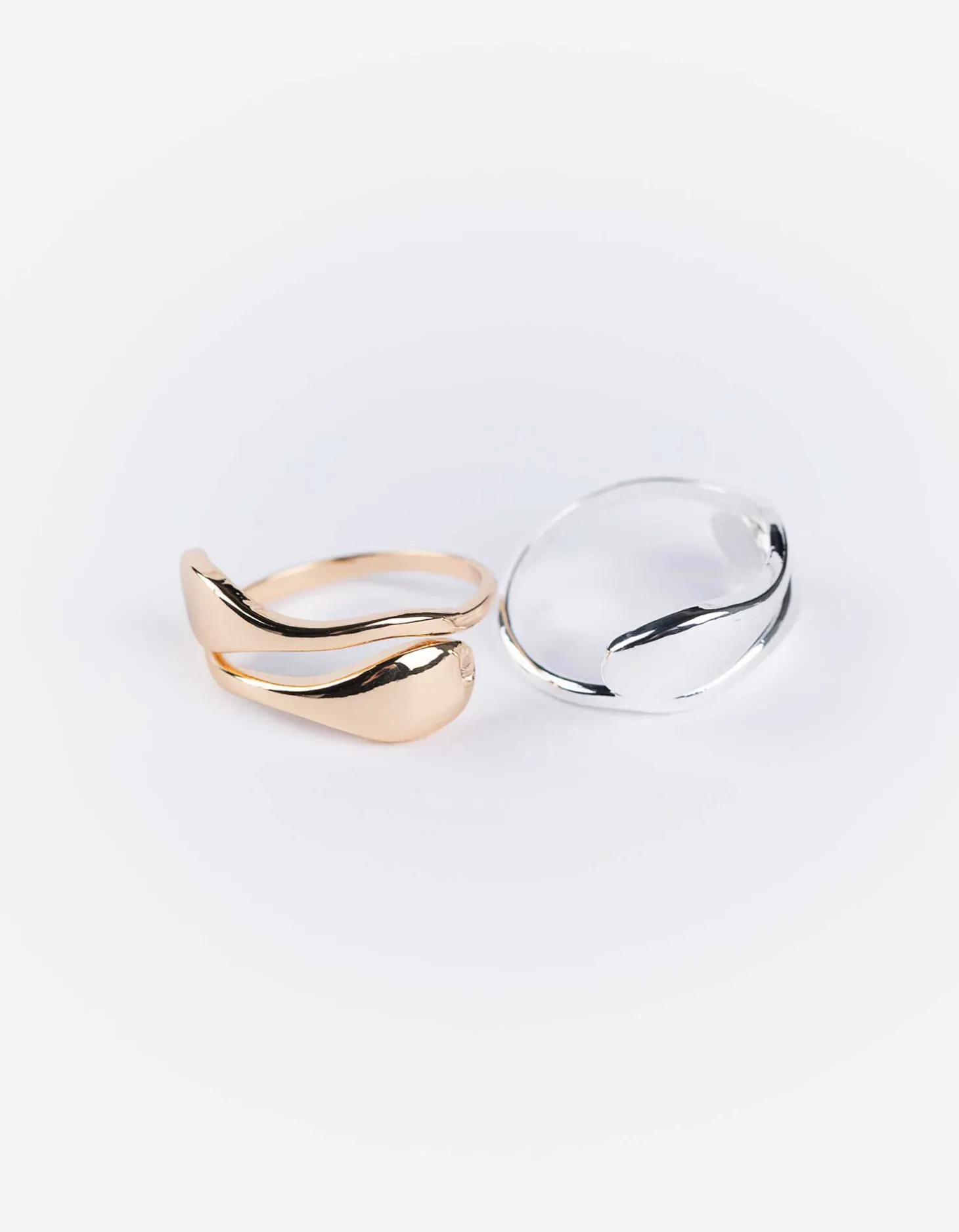 Ring - Set van 2 - goud