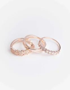 Ring - Set van 3 - koper