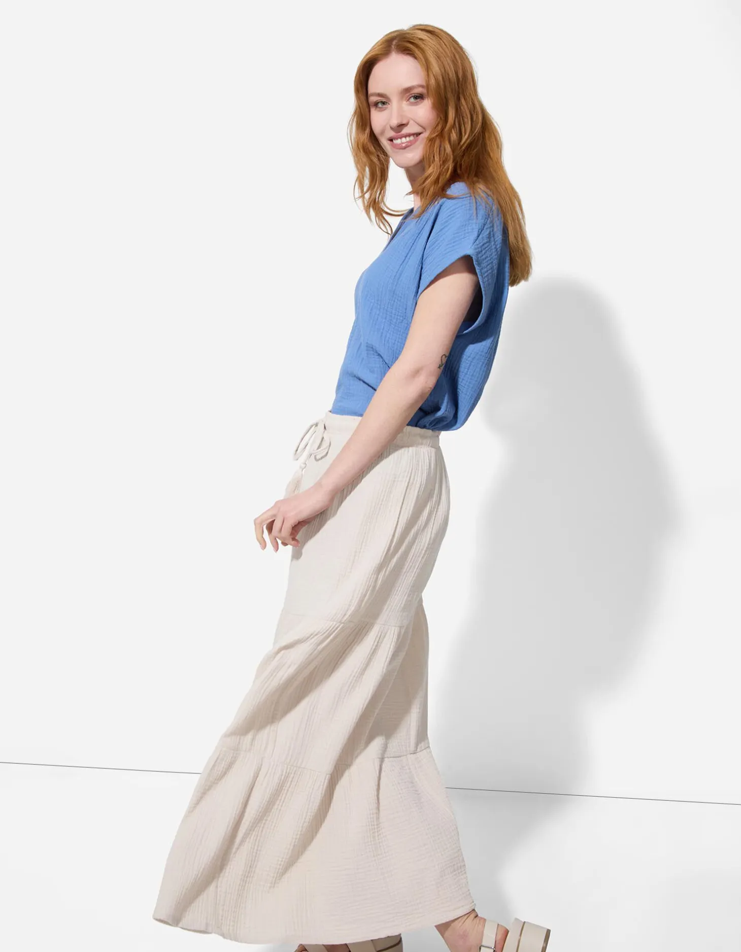 Rok - Effen - beige