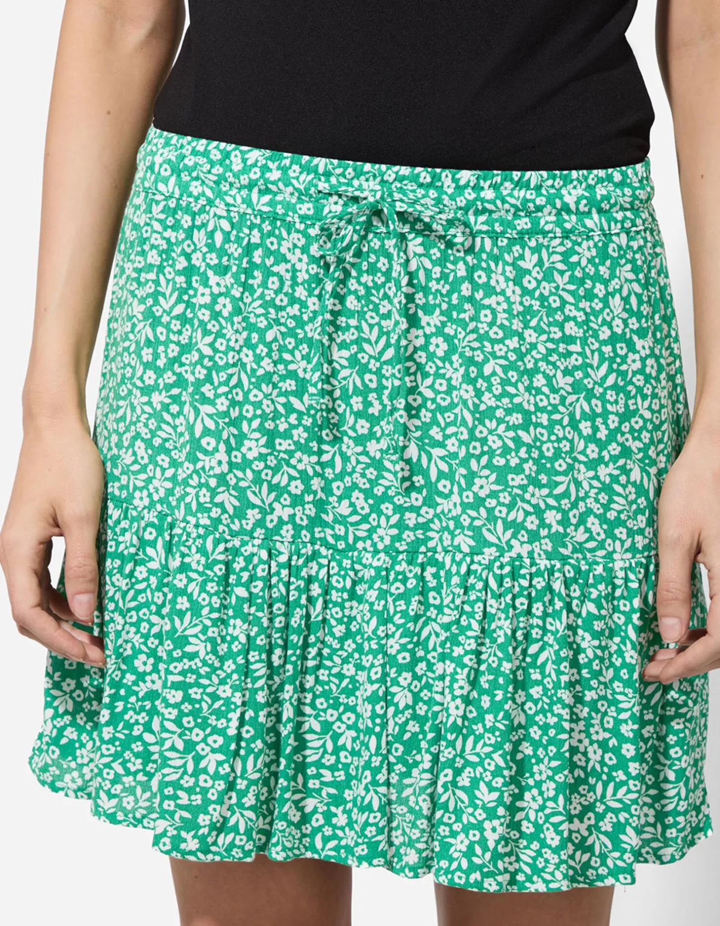 Rok - Motief all-over - groen