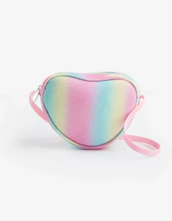 Schoudertas - Glitterstof - brons