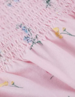 Set van jurk en legging - Met kant - roze