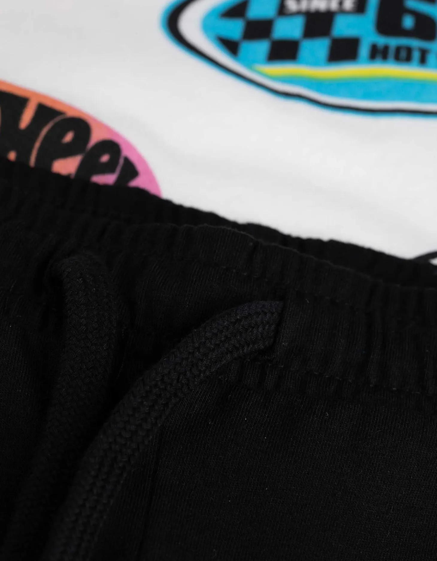 Set van shirt en shorts - Hot Wheels - wit