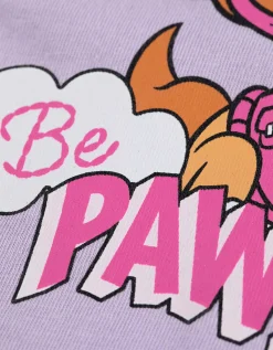 Set van T-shirt en broek - Paw Patrol - lila