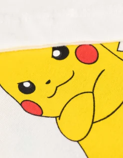 Set van T-shirt en shorts - Pok&eacute;mon - wit