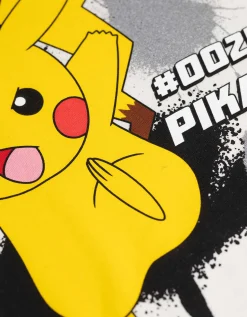 Set van T-shirt en shorts - Pok&eacute;mon - wit