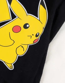 Set van T-shirt en shorts - Pok&eacute;mon - wit