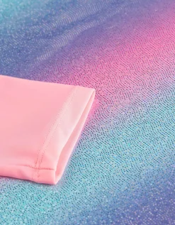 Set van UV-shirt en UV-broek - Kleurverloop - roze