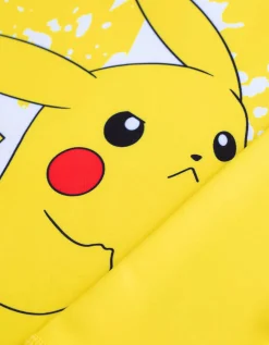 Set van UV-shirt en UV-broek - Pok&eacute;mon - geel