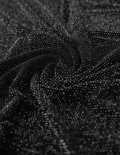 Shirt - Elastische randen - zwart