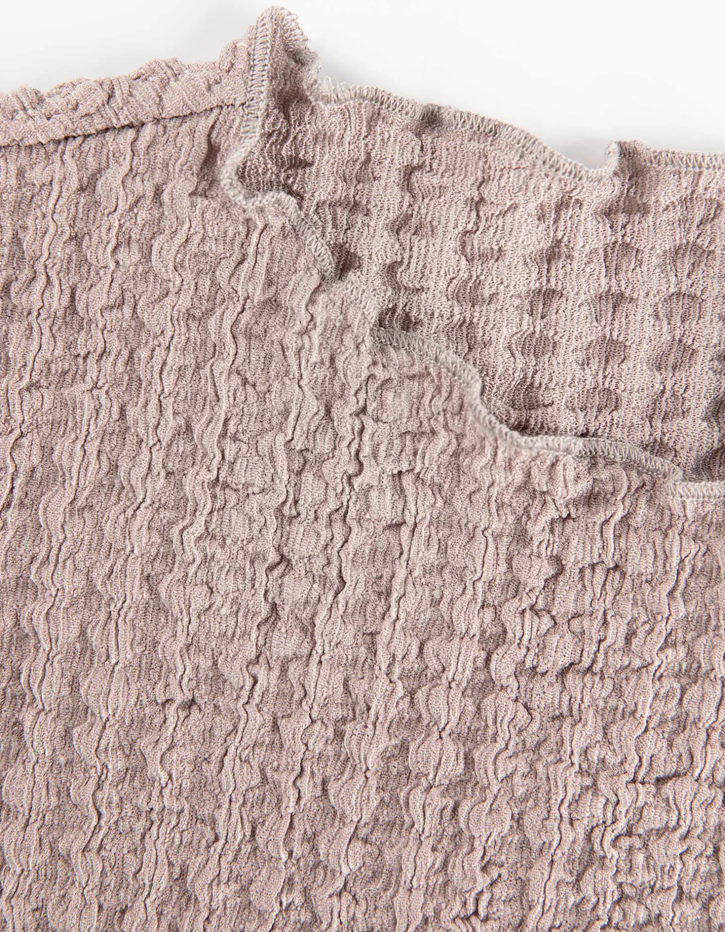 Shirt - Hals - beige