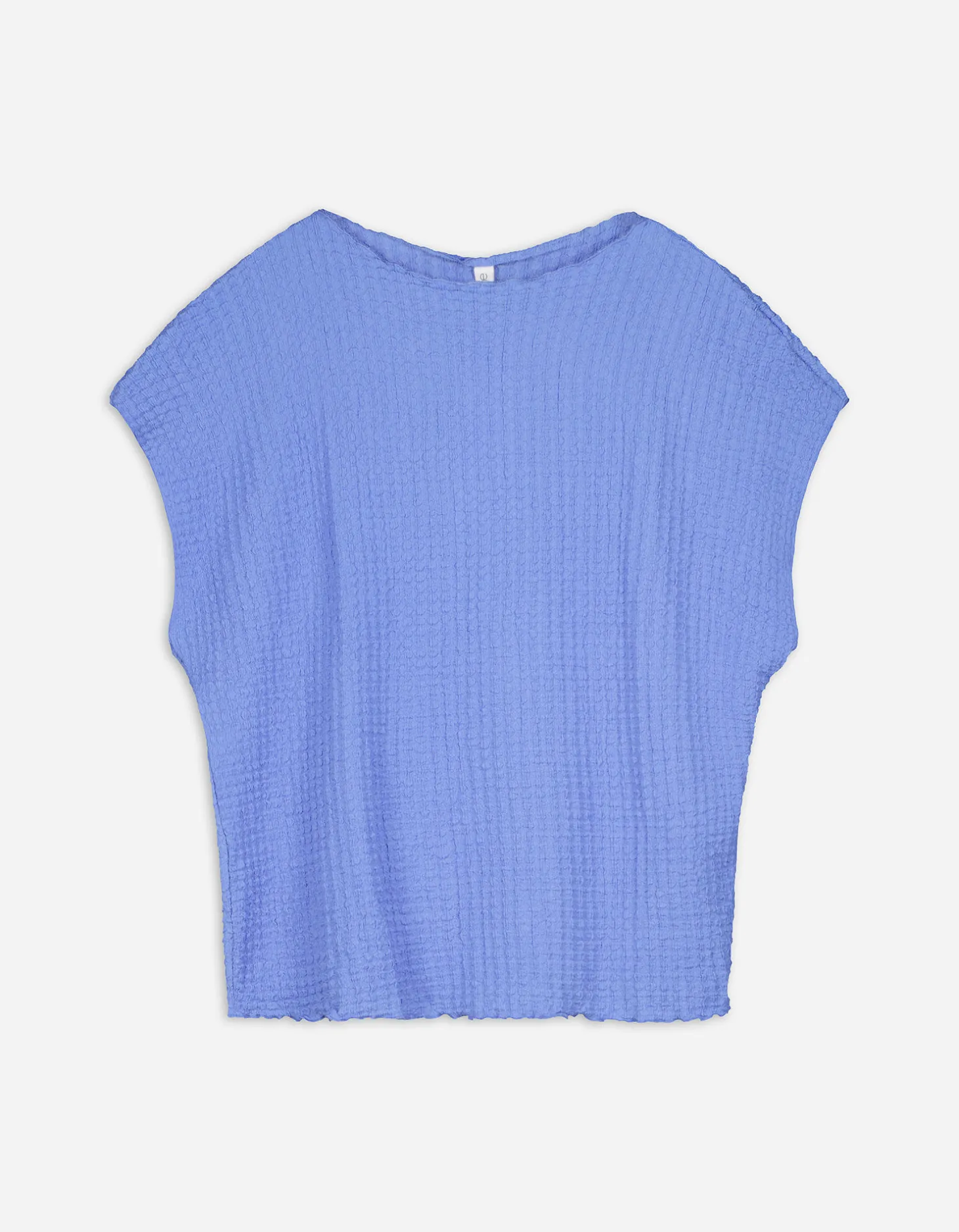 Shirt - Hals - blauw
