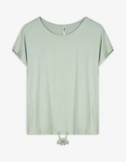 Shirt - Koord - donkergroen