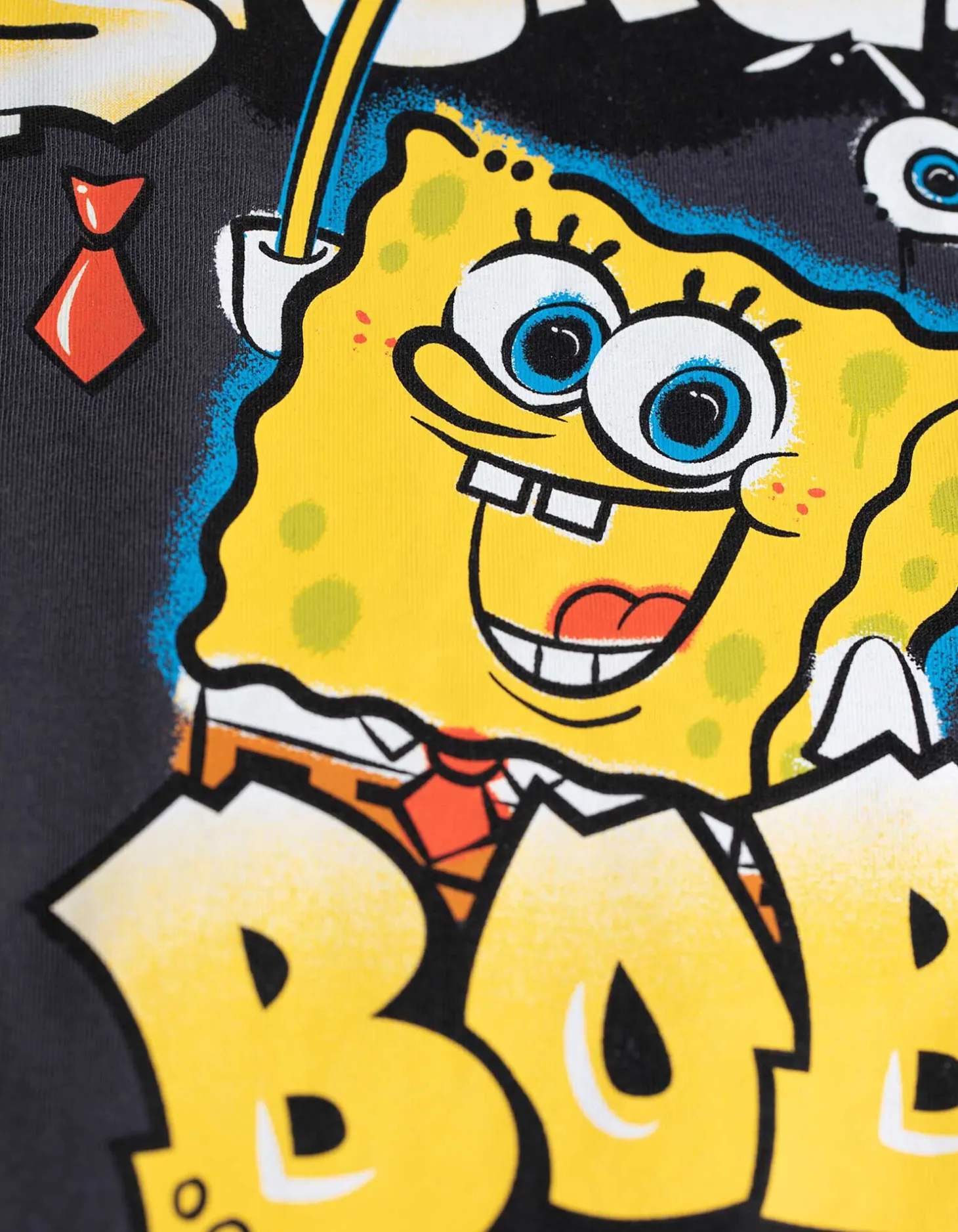 Shirt - SpongeBob SquarePants - donkergrijs