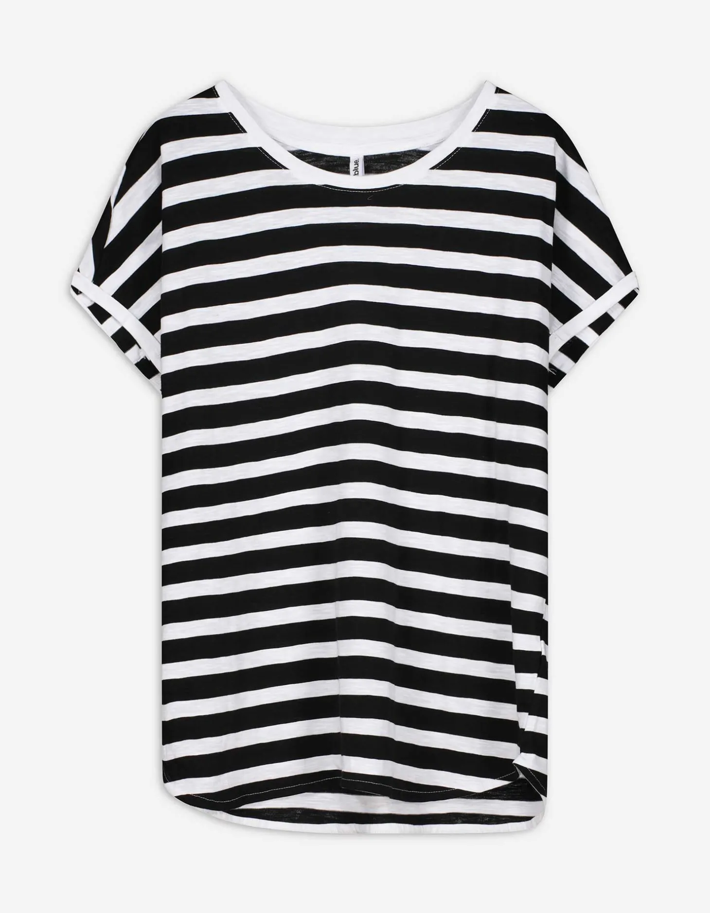 Shirt - Strepen - zwart