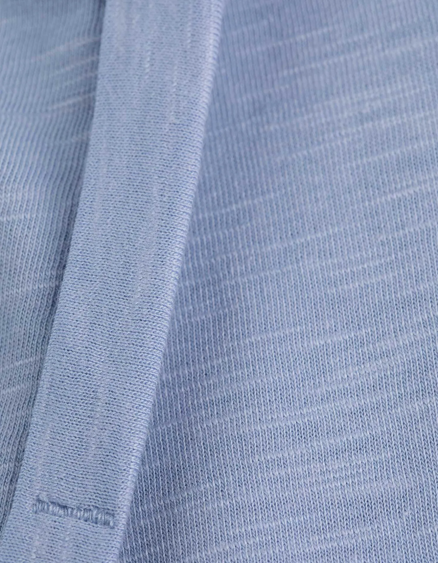 Shirt - Zijsplit - lichtblauw