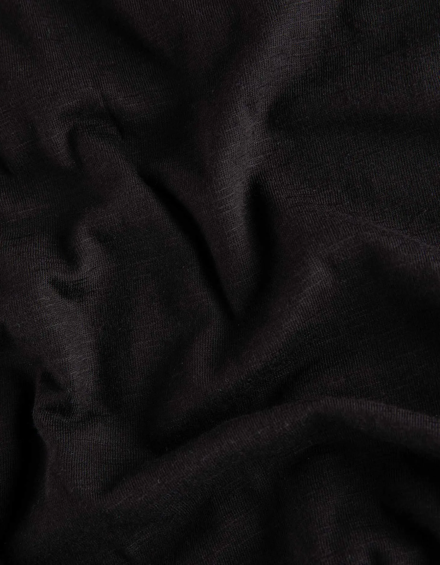 Shirt - Zijsplit - zwart