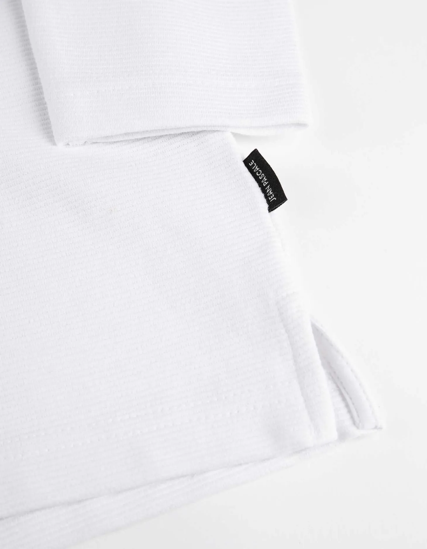 Shirt met lange mouwen - Ritssluiting - wit