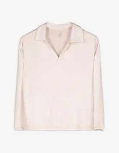 Shirt met lange mouwen - Zachte touch - beige