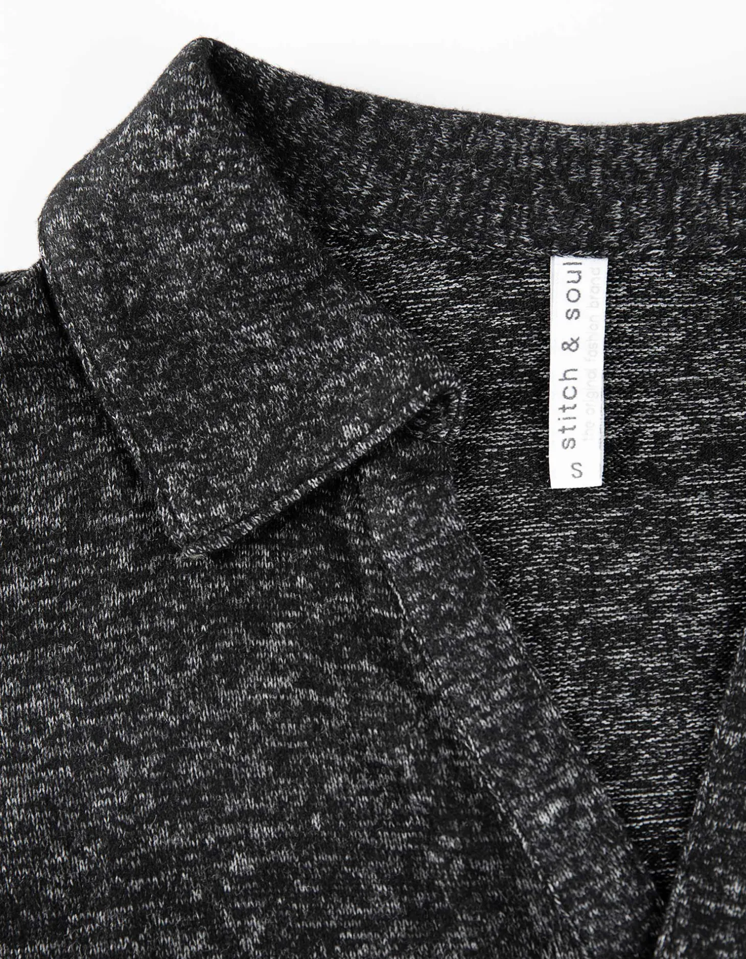 Shirt met lange mouwen - Zachte touch - zwart