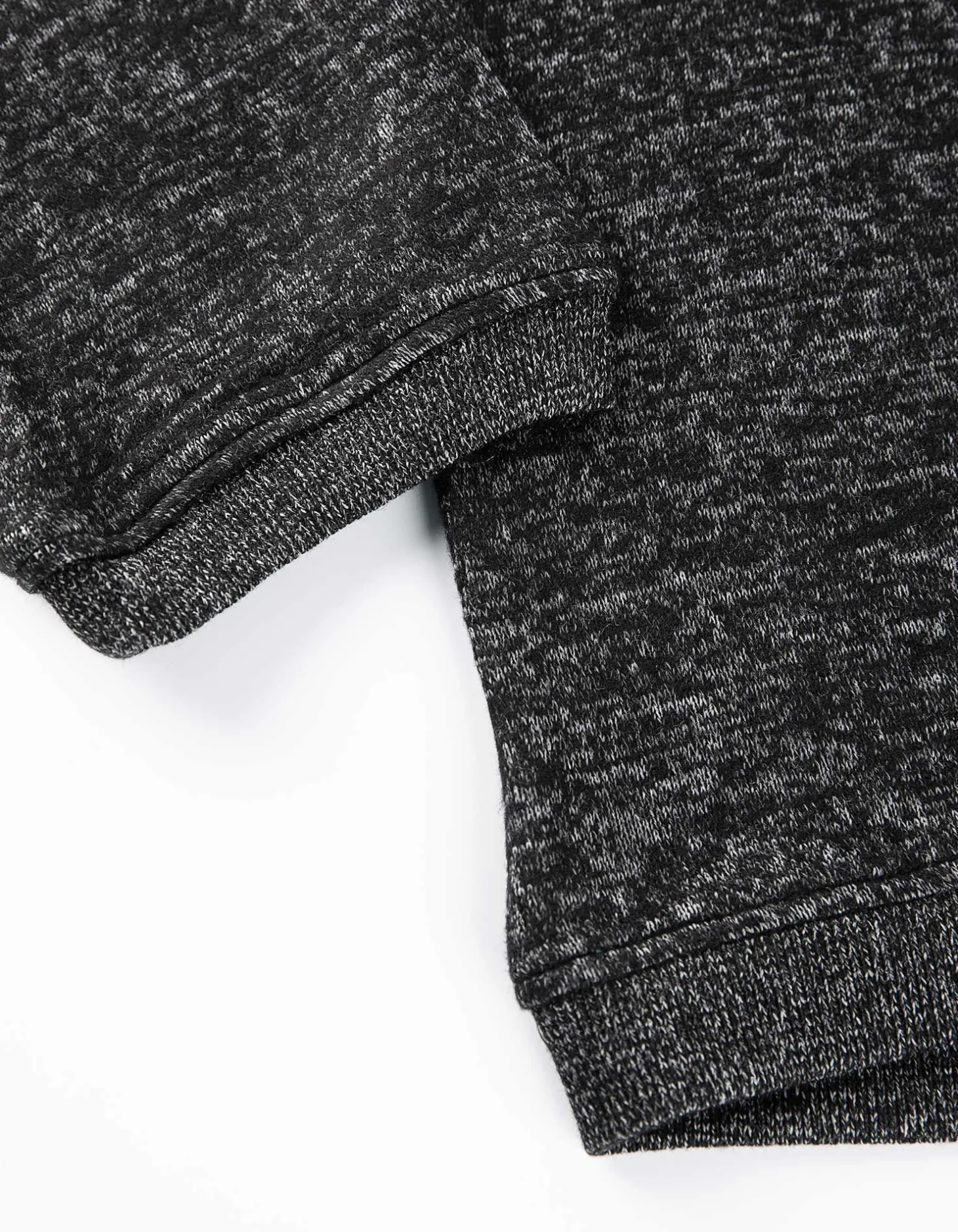 Shirt met lange mouwen - Zachte touch - zwart