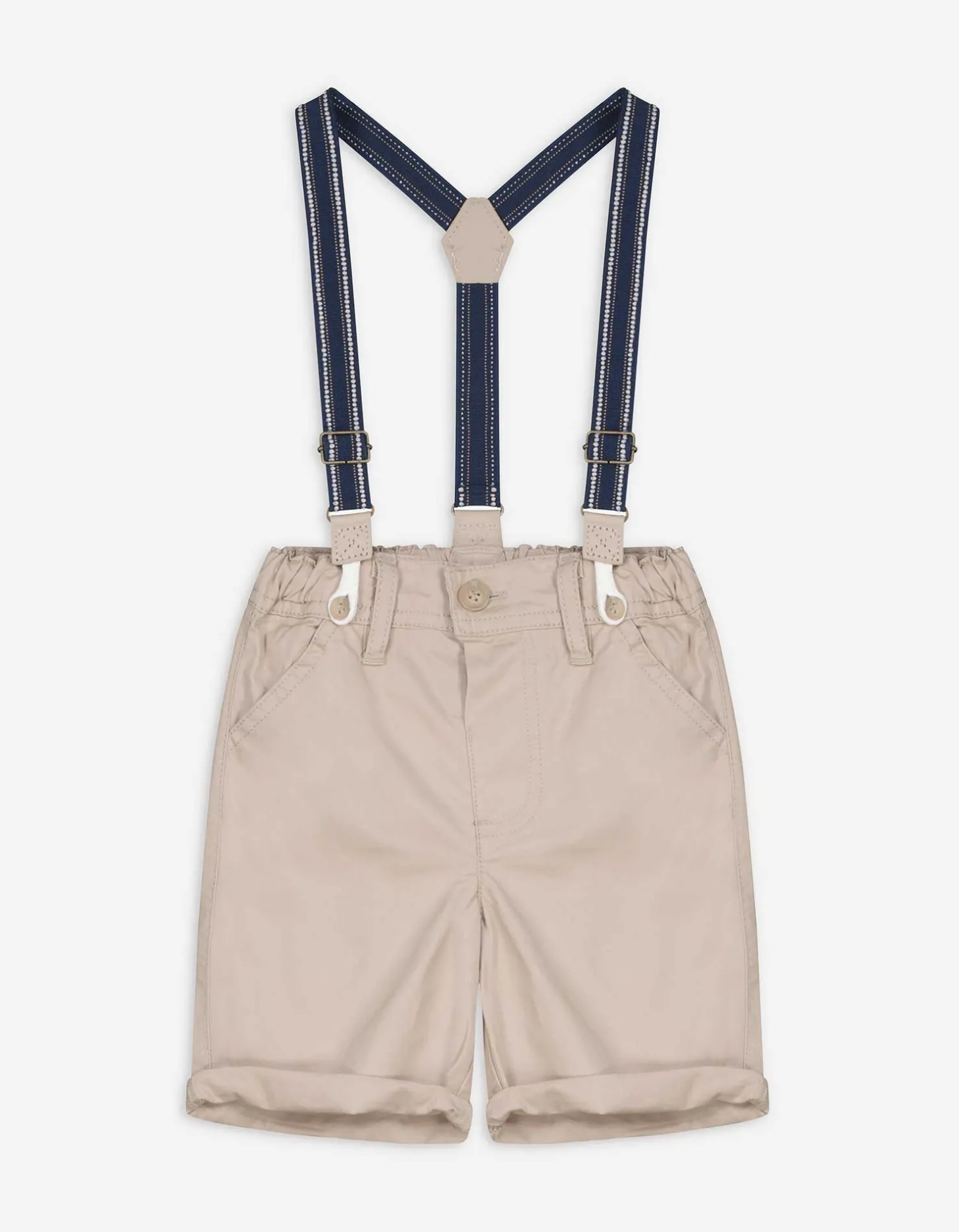 Short - Bretels - beige