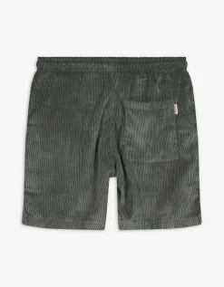 Short - Corduroy - donkergroen