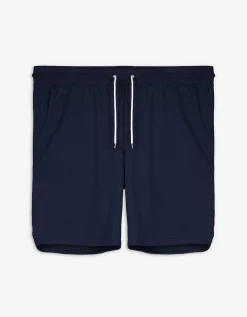 Short - Effen - donkerblauw