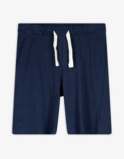 Short - Elastische band - donkerblauw