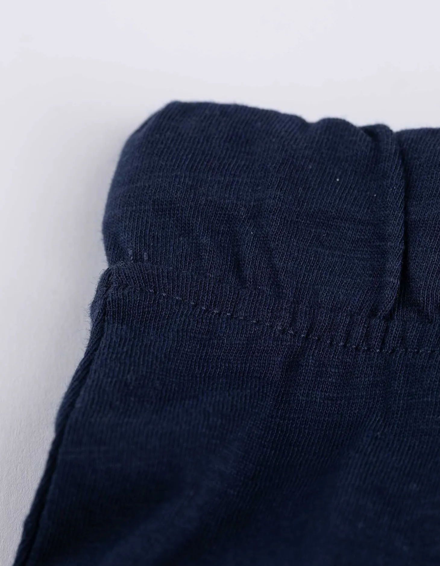 Short - Elastische band - donkerblauw