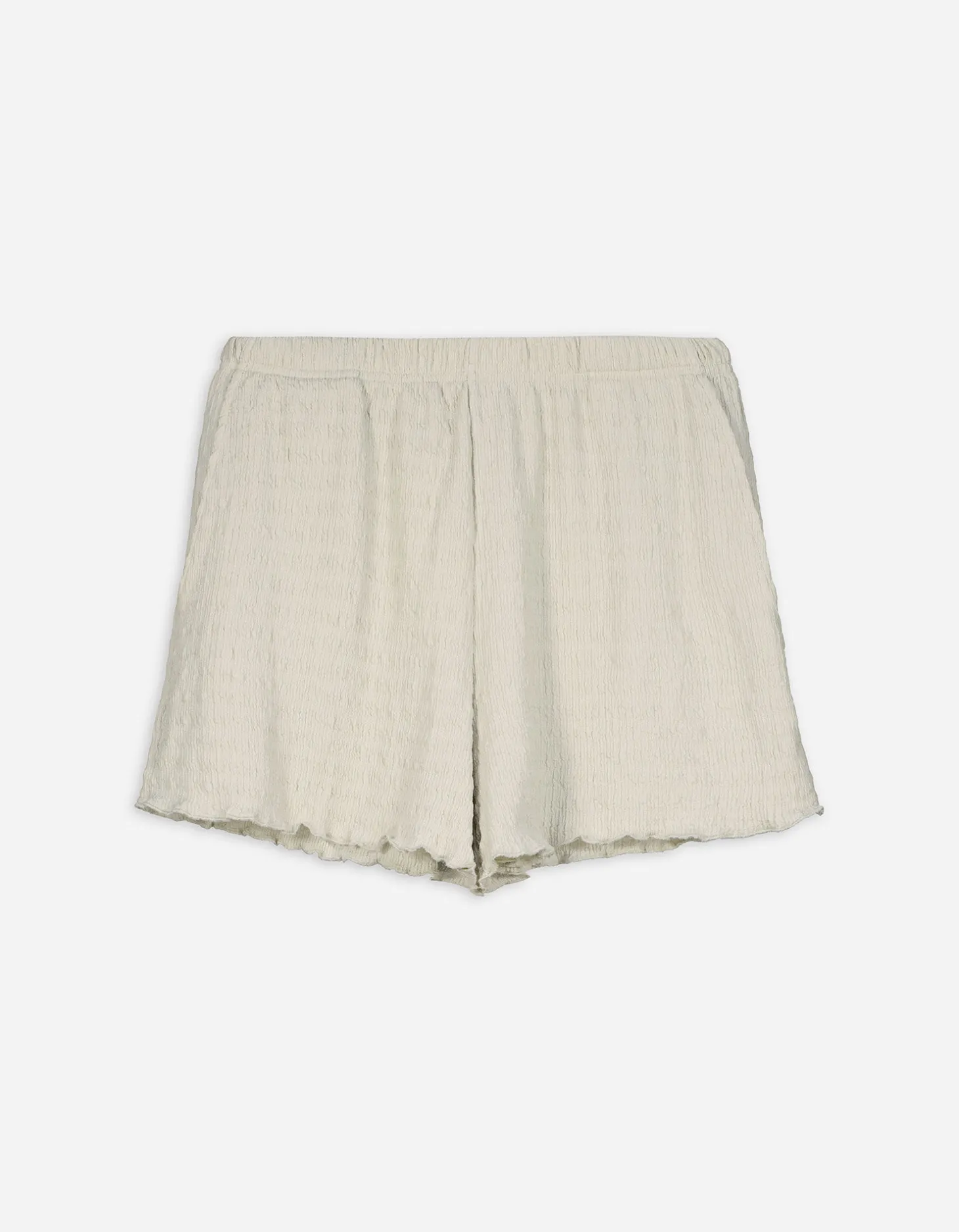 Short - Geschulpte zoom - beige