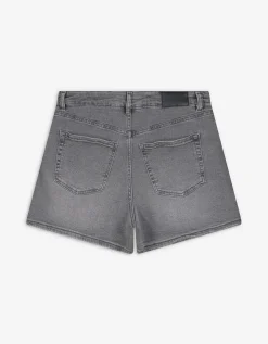 Short - Hoge taille - grijs