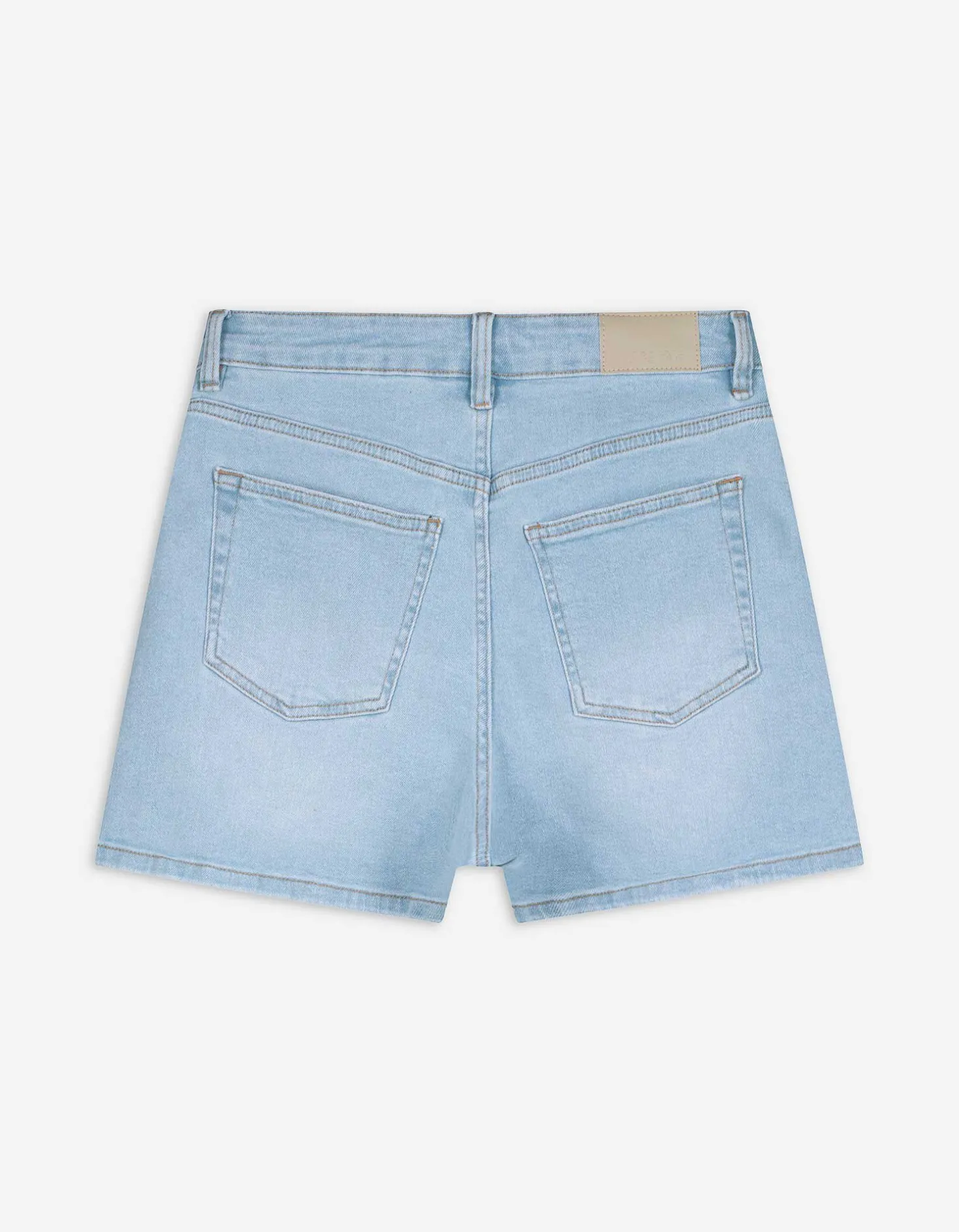 Short - Hoge taille - lichtblauw