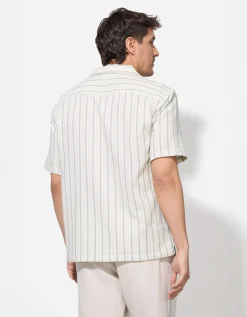 Short - Linnenmix - wit