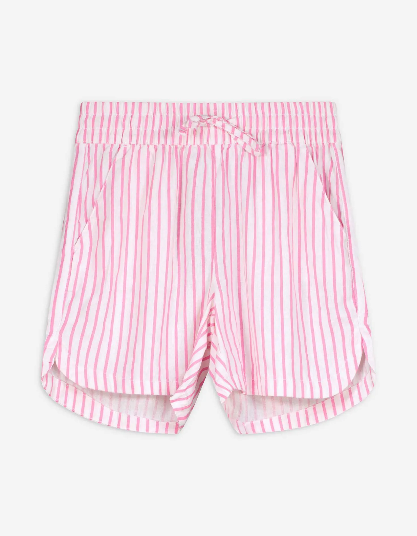 Short - Linnenmix - wit