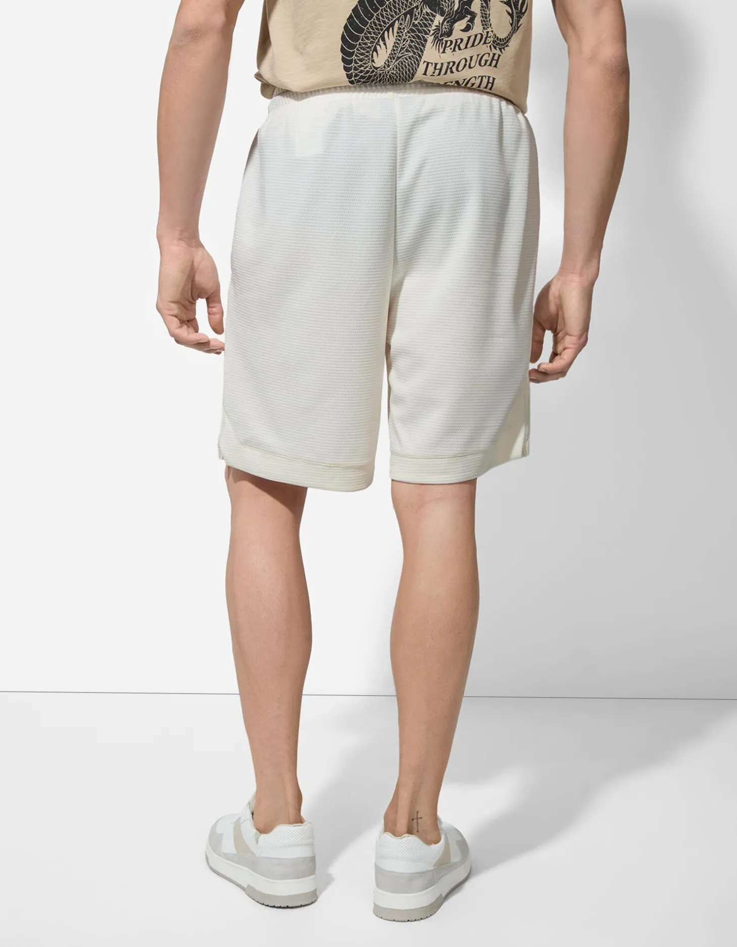 Short - Mesh - wit