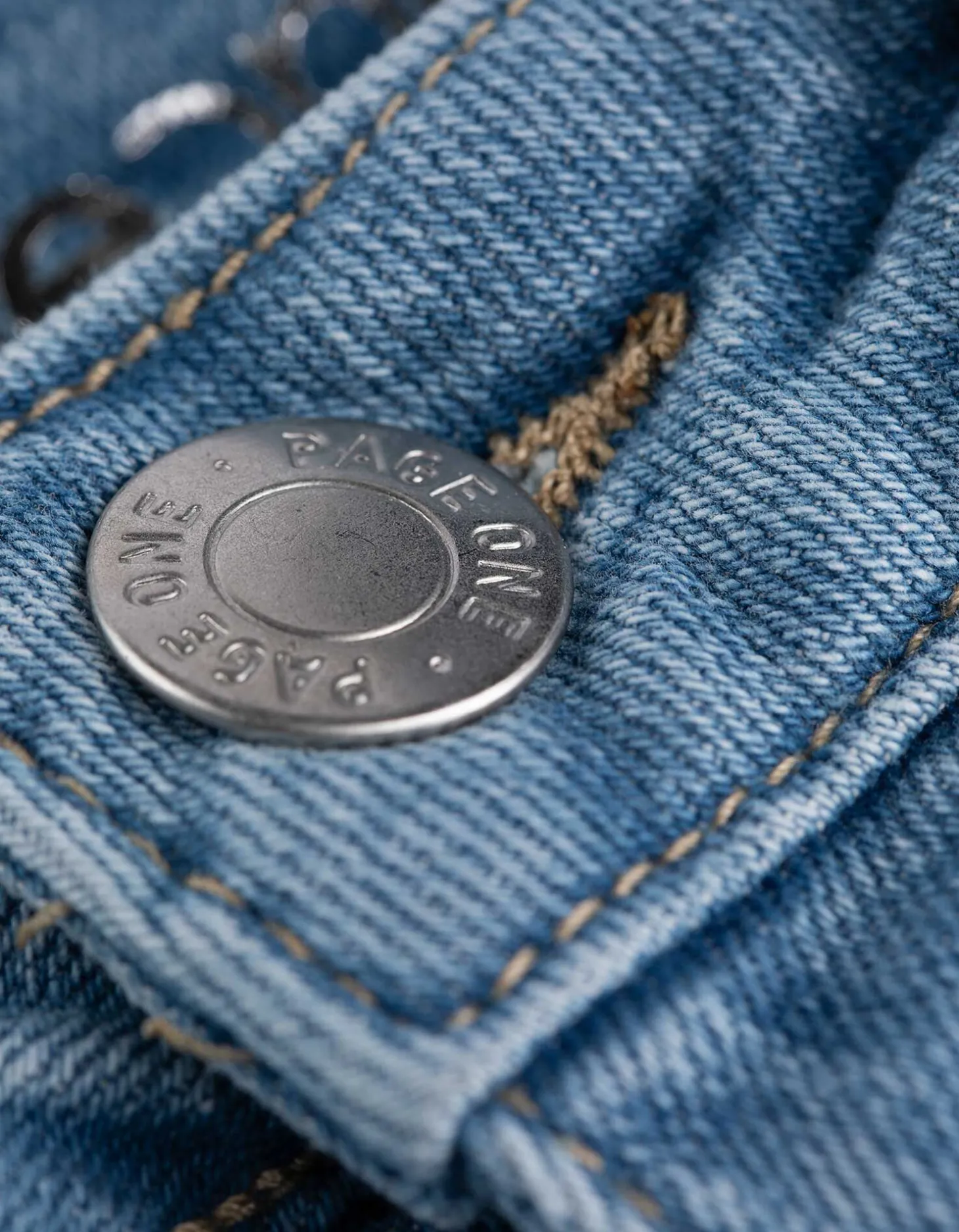 Short - Motief all-over - blauw
