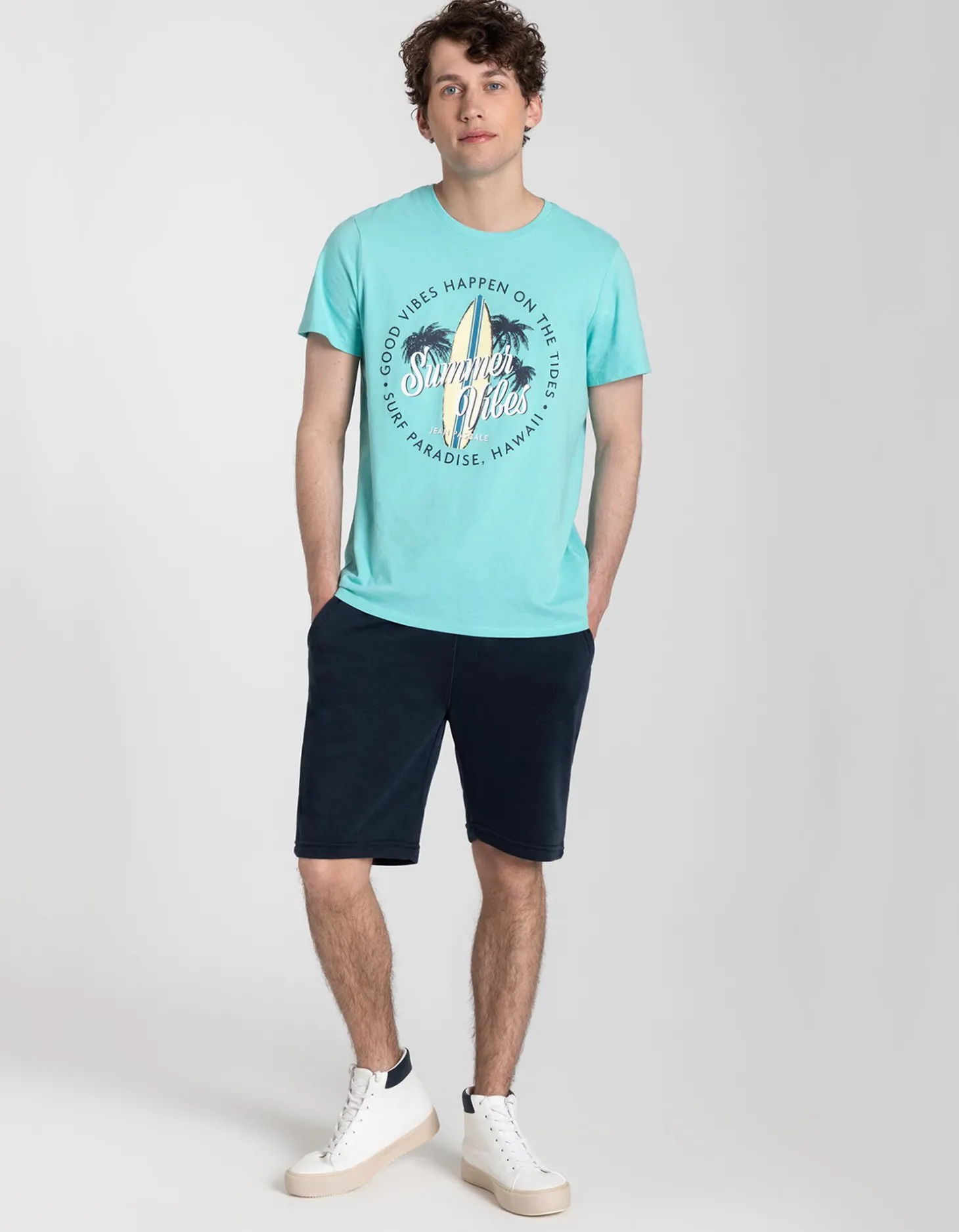 Short - Regular fit - donkerblauw