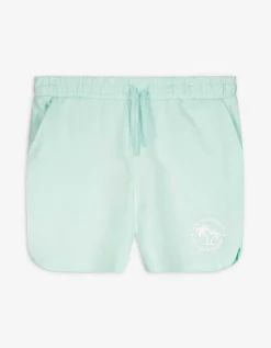 Short - Sweatstof - turkoois