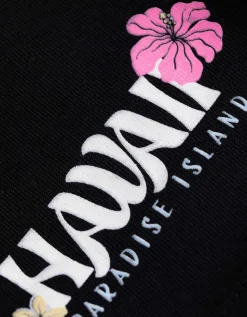 Short - Sweatstof - zwart