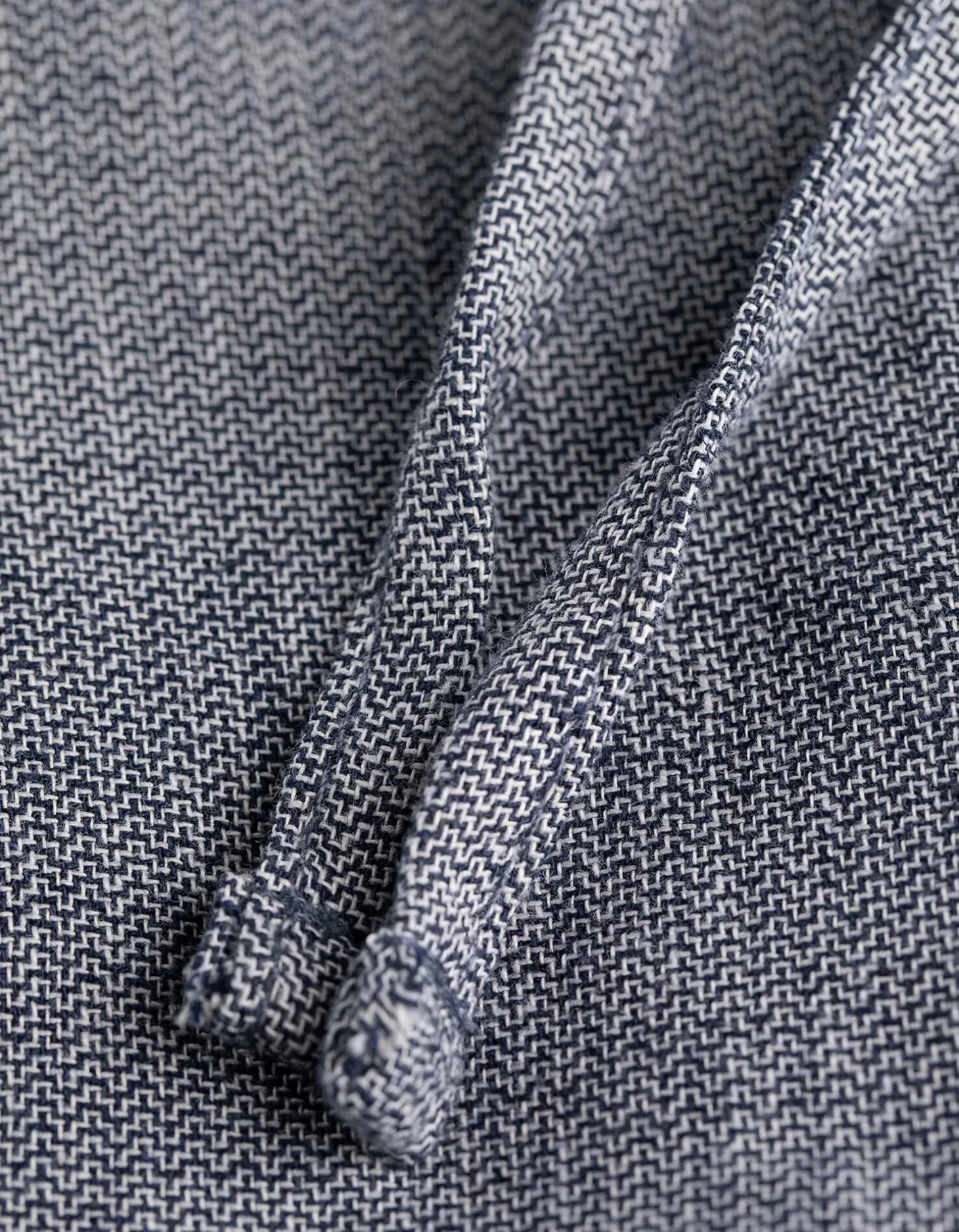 Short - Vaste pijpomslag - donkerblauw